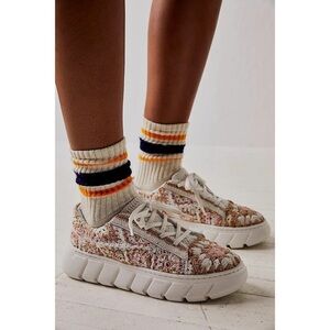 Free People Catch Me If you can crochet sneakers 39